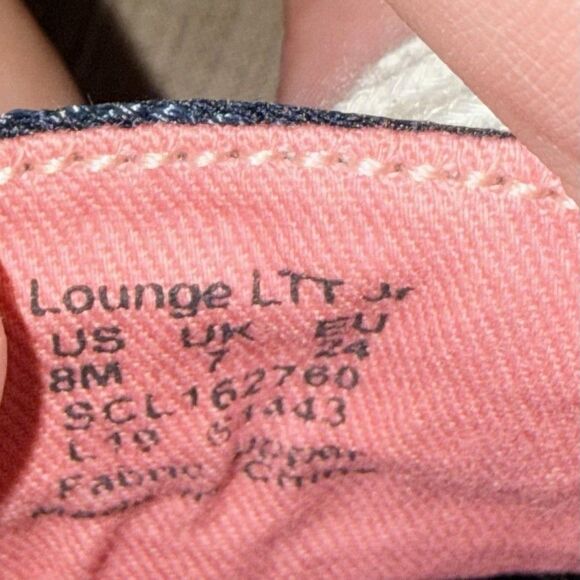 Sperry Lounge LLT Pink Stripe Memory Form Lace-up Sneakers - Picture 8 of 8